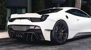 Kit de Carrocería con Alerón de Fibra de Carbono Estilo 458 V, Nuevo, Parachoques para 458, para Convertible con Techo Rígido 2010-2014 - Product Image 6