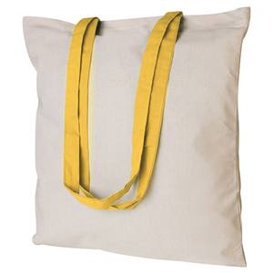 Bolsa de Lona Queenie Shopper, 220Gr, Asas Amarillas, Cuadrada, Casual, para Uso Promocional - Product Image 1