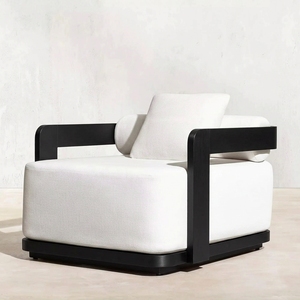 Set di Divani da Esterno in <span class=keywords><strong>Alluminio</strong></span> per Hotel e Resort di Lusso, Moderno ed Ecologico, Impermeabile, Arredamento da <span class=keywords><strong>Giardino</strong></span> per Hotel - Product Image 2