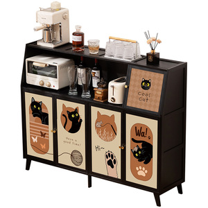 Kitchen <b>sideboard</b>, household cabinet <b>storage</b> rack, multi-functional organizer, multi-layer spice rack, living room <b>storage</b> rack - Product Image 5