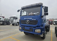 Camion tracteur SHACMAN d'occasion 6x4 remis à neuf, tracteur routier 375 CV, style Caterpillar, usage intensif