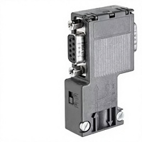 Connecteur PROFIBUS DP Mt-SieMens 6ES7972-0BB12-0XA0, 90° °   Prise de câble, FastConnect, bornes à vis, IP20, pour S7-300/400/ET200