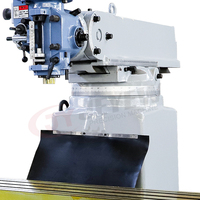 Mini-fraiseuse à tourelle bleu-gris M4 de haute précision, durable et compacte, fabriquée en Chine