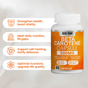 OEM Private Label <span class=keywords><strong>Beta</strong></span> Caroteen <span class=keywords><strong>Softgel</strong></span> Capsules Natuurlijke <span class=keywords><strong>Beta</strong></span> Caroteen Capsules - Product Image 2