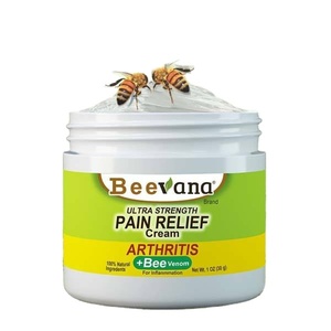 Crème thérapeutique pour les articulations et les os <span class=keywords><strong>au</strong></span> <span class=keywords><strong>venin</strong></span> <span class=keywords><strong>d</strong></span>'<span class=keywords><strong>abeille</strong></span> Beevana 30g, crème soulageant les douleurs articulaires et osseuses, gel de traitement de l'arthrite des genoux et des muscles, soin des pieds - Product Image 1
