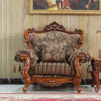 Ensemble de canapés de luxe de style turc européen, classique et moderne, blanc, pour salon de maison ancienne, avec sculptures en bois d'éléphant