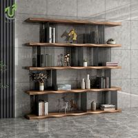 IULTRA Moderne Autoportant Bureau Diviseur Bibliothèque Double Face Ouvert Étagère Séparateur Grande Partition Étagère pour Bureau À Domicile