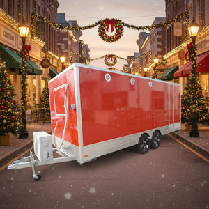 <span class=keywords><strong>ROBETA</strong></span> Remorque alimentaire en acier inoxydable de 18 pieds avec suivi GPS et garantie de 2 ans - Cuisine mobile pour usage extérieur/intérieur Marque privée - Product Image 1