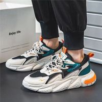 Chaussures Homme Nouveau Style 2025 Grande Taille Logo Personnalisé Décontractées Toile Respirantes Rehaussantes Semelle Intérieure Caoutchouc Doublure Filet
