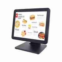 Écran tactile capacitif TFT LCD 15 pouces 4:3 OEM pour moniteur de caisse enregistreuse