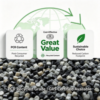 Granulés d'ABS recyclés, granulés de plastique ABS PCR, matériau écologique pour l'automobile et les biens de consommation