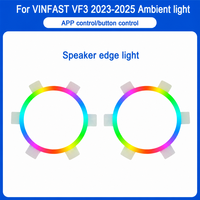 Kit d'éclairage ambiant LED pour voiture VF3, bande lumineuse intérieure 64 couleurs pour VINFAST VF3