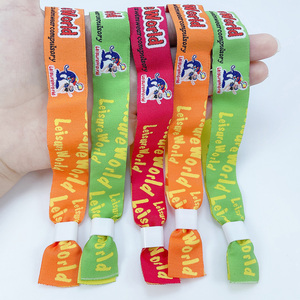 Pulseras tejidas personalizadas, con telas festivas, eventos, bodas y pulseras tejidas de poliéster <span class=keywords><strong>totwoo</strong></span> <span class=keywords><strong>pulsera</strong></span> de pareja - Product Image 2