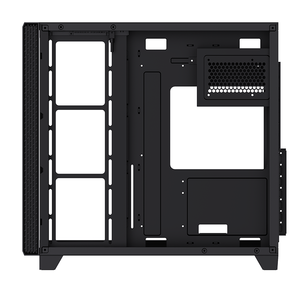 LOVINGCOOL - <span class=keywords><strong>Caja</strong></span> de PC Acrílica, Panel de Nogal Premium, Chasis para Juegos <span class=keywords><strong>ATX</strong></span> 2027, Diseño Modular, Alto Flujo de Aire, Tipo C, <span class=keywords><strong>Caja</strong></span> de Estación de Trabajo <span class=keywords><strong>Silenciosa</strong></span> - Product Image 6