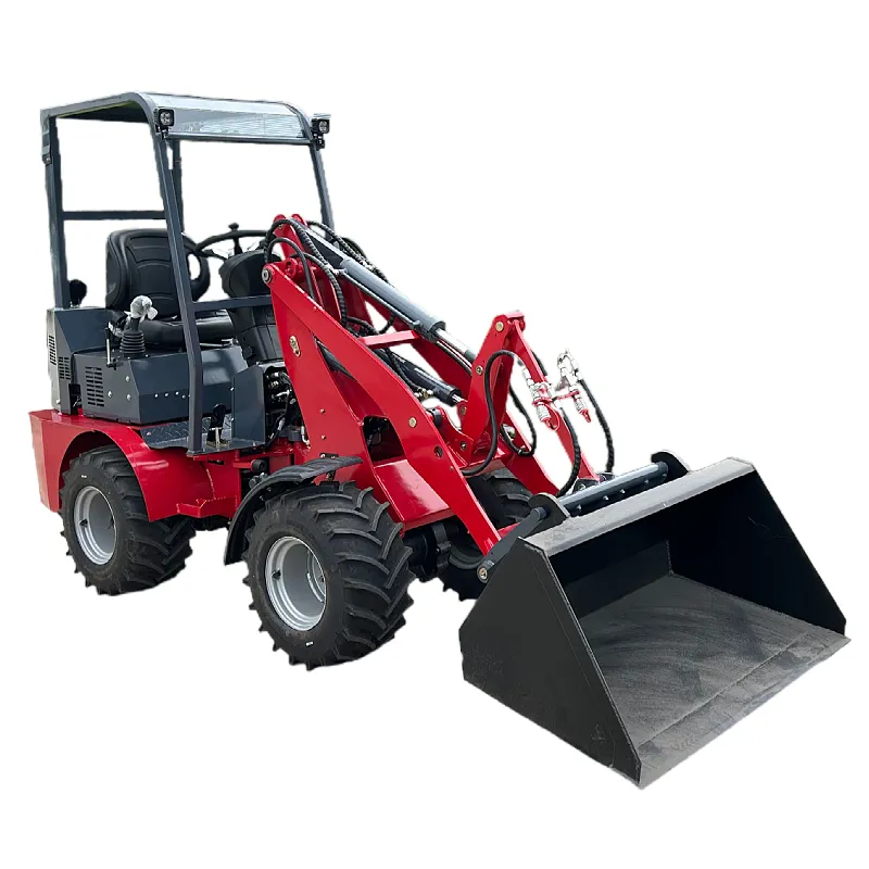 New wheel loader Factory direct export heavy equipment 8 ton Cheap Price for Sale mini wheel loader new backhoe loader