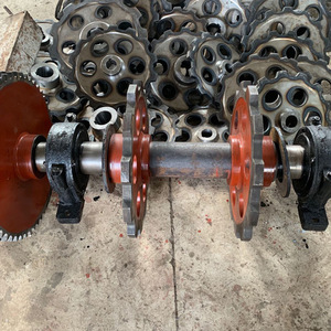 Pignon de chaîne à rouleaux pour l'exploitation minière, 8 modules, acier 45, diamètre de perçage 10 mm, pour assemblage de convoyeur à gratteur d'élévateur - Product Image 4