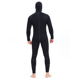 Combinaison de <span class=keywords><strong>triathlon</strong></span> en néoprène 3mm 5mm avec fermeture éclair détachable, manches longues, courte, chaude, pour la plongée en apnée et la natation - Product Image 3