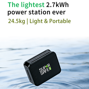 Station d'alimentation portable tout-en-un 2000W 2.7kWh avec recharge solaire, système de stockage d'énergie de secours pour la maison - Product Image 3