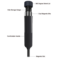 OwiHaerxis Mini Tournevis à tête plate avec manche en plastique, kit magnétique multi-embouts de précision pour réparation DIY, personnalisable OEM/ODM