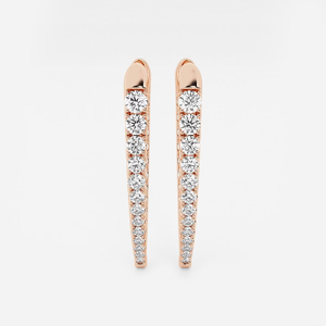 ต่างหูห่วงเพชรทรงกลม 3 กะรัต เพชรเพาะเลี้ยงในห้องปฏิบัติการ ระดับคุณภาพสูง ดีไซน์หรูหรา ประกายระยิบระยับ เหมาะสำหรับผู้หญิง เครื่องประดับชั้นดี สไตล์มินิมอล หรูหรา - Product Image 1