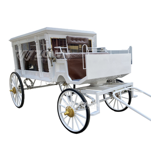 Charrette funéraire électrique de luxe rétro, durable, pour le transport de cercueils, vente en gros - Product Image 4
