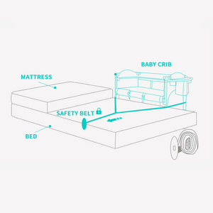 Lits de chevet pour <span class=keywords><strong>bébé</strong></span>, berceau portable, <span class=keywords><strong>lit</strong></span> de couchage pliable pour <span class=keywords><strong>bébé</strong></span>, parc avec motif mignon - Product Image 6