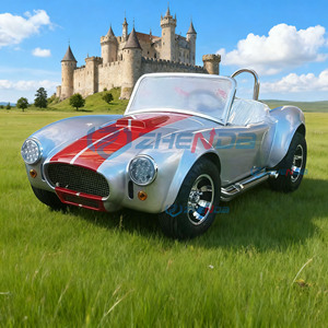 ZHENDA Mini Cobra Roadster Eléctrico de 2 Plazas, Vehículo Turístico Vintage con Estructura Totalmente Metálica, Color y Tamaño Personalizables - Product Image 6
