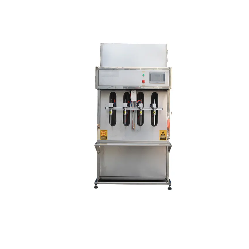 Semi-Automatische Bottelmachine Voor Het Vullen Van Watervulsap Met Flesvulmachine