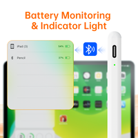 Lápiz Óptico Uogic OEM al por Mayor para iPad Pro, Certificado CE/FCC, Punta Capacitiva Magnética de 60, Punta de Plástico, Rechazo de Palma de Metal, Competidor