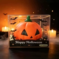 Jouet anti-stress amusant en forme de citrouille pour Halloween, balle à presser