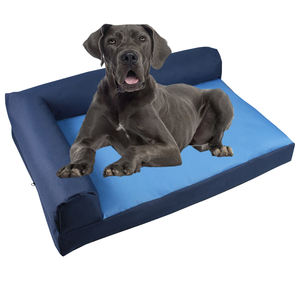 Massives Muster Schaums ofa mit abnehmbarem wasch barem Bezug Rechteckform Haustier Selbst wärmende Betten Karton verpackt - Product Image 1