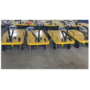 รถเทรลเลอร์แบบแบนราบรถแพลตฟอร์มไฟฟ้าพื้นเรียบปกป้องสิ่งแวดล้อม - Product Image 4