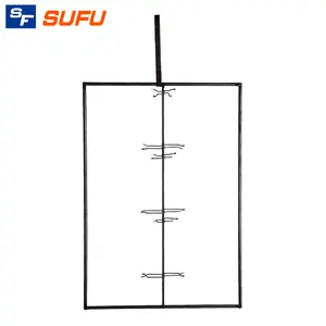 Ligne de montage automatique accessoires dispositifs de suspension pour la galvanoplastie de titane suspendu sans épluchage de peinture atelier de pulvérisation