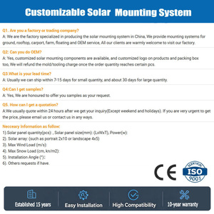 ขาตั้ง<span class=keywords><strong>แผง</strong></span>โซลาร์เซลล์แบบเสาเดี่ยว ปรับหมุนได้ พร้อมแผ่นฐานยึดแบบสกรู - Product Image 6