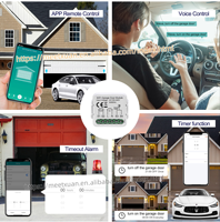 Module de commande de porte de garage Tuya DC12-48V Zigbee WiFi, contrôleur de portail Zigbee, minuterie, télécommande, compatible avec Alexa Google