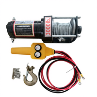 Treuil électrique de service moyen 4000lbs/4500lbs/6000lbs, câble en acier de 10m/14m, pour pick-up de grande taille/tracteur/constructeur