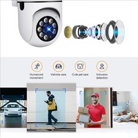 Mini kablosuz kamera Wifi Akıllı Ev PTZ Web Kamerası IP Kamera Güvenlik CCTV LED Gece Görüşlü Bebek Monitörü Video Güvenlik US EU Fişli