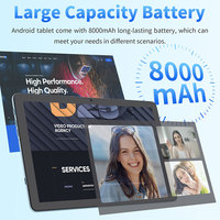 Tablette PC P30H VASOUN 10,1 pouces Octa Core 1,8 GHz Android 15 16 Go RAM 128 Go ROM 8000 mAh Boîtier Métallique OEM ODM Vente en Gros M10