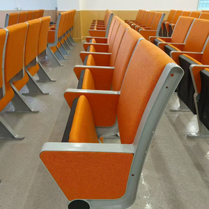 <span class=keywords><strong>Ensemble</strong></span> de <span class=keywords><strong>bureau</strong></span> et de chaise d'école pliable et durable au design moderne, adapté aux salles de classe à étages, aux salles de conférence et aux lieux de formation - Product Image 5