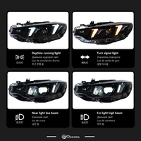 Faro Delantero de Nuevo Diseño para BMW Serie 4 F32 con Proyector de Lente LED 2013-2018 F36 F80 F33 F82 M3 Lámpara Principal DRL Automotriz
