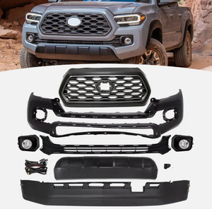 Nuevas Piezas de Repuesto para Automóviles, Cubierta de Parachoques Delantero con Rejilla y Faros Antiniebla, Kit Completo para <span class=keywords><strong>Toyota</strong></span> <span class=keywords><strong>Tacoma</strong></span> 2016-<span class=keywords><strong>2023</strong></span> - Product Image 1