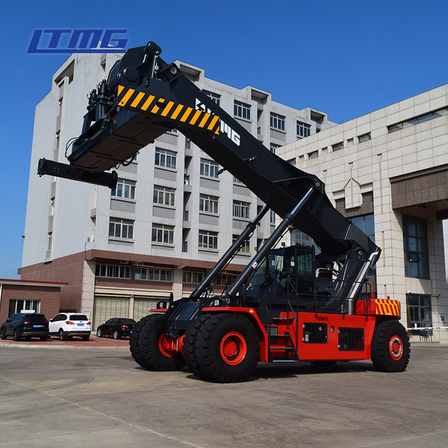 Container Lifting Equipment Forklift 45 Ton Reach Stacker for Sale