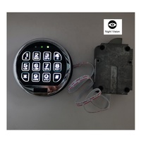Cerradura Digital para Caja Fuerte con Teclado Electrónico, Pantalla LED Digital, App, Bluetooth, Wi-Fi para Caja Fuerte de Armas