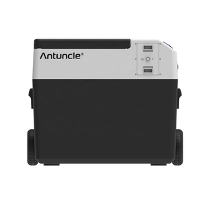 Réfrigérateur-congélateur 40L 12V 24V alimenté par <span class=keywords><strong>batterie</strong></span>, mini-réfrigérateur avec compresseur pour les voyages, le camping, les pique-niques et les activités de plein air - Product Image 2