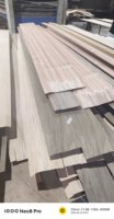 Porte intérieure en bois sur mesure avec moulures décoratives, revêtement mélaminé 86,6''*35,4'', économique et insonorisante