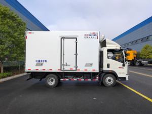 Fabbrica diretta cina <span class=keywords><strong>usato</strong></span> <span class=keywords><strong>camion</strong></span> pesante <span class=keywords><strong>camion</strong></span> refrigerato <span class=keywords><strong>camion</strong></span> Cargo 16.8 tonnellate di carne - Product Image 2