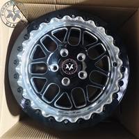 Jantes forgées pour Drag Racing, avant non-beadlock, arrière beadlock, 5x114.3 5x120 5x112 pour voitures de course homologuées route et usage sur circuit