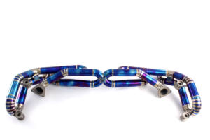 Échappement en alliage de titane Valvetronic personnalisé pour Porsche 911 991 991.1 991.2 GT3 RS Silencieux à soupapes Axleback Système soudé TIG - Product Image 2