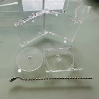 NFC Musique min Album Personnalisé Acrylique cd étui Porte-clés