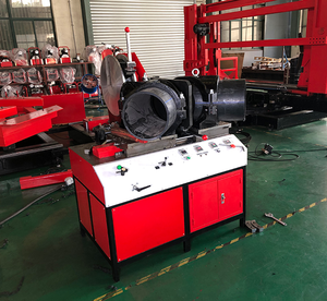 Machine de soudage d'atelier pour tuyaux en PEHD multi-angle de 90 mm à 315 mm, pour la fabrication et le soudage de raccords de tuyauterie - Product Image 4